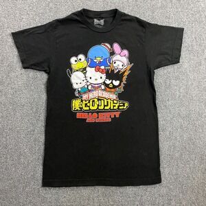 My Hero Academia Hello Kitty & Friends Shirt Small Adults Unisex 100% Cotton‎